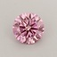 0.59 Ct. Fancy Vivid  Pink Round Lab Grown Diamond