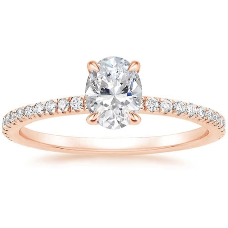 14K Rose Gold Luxe Viviana Diamond Bridal Set (1/2 ct. tw.)