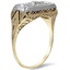 The Eitan Ring, smalltop view on a hand