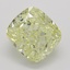 1.54 Ct. Fancy Yellow Cushion Diamond
