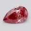 0.86 Ct. Fancy Vivid Pink Pear Lab Grown Diamond