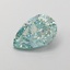 1.39 Ct. Fancy Intense Green Pear Lab Grown Diamond