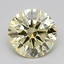 1.06 Ct. Fancy Light  Yellow Round Lab Grown Diamond