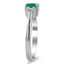 The Sheree Ring, smalltop view on a hand