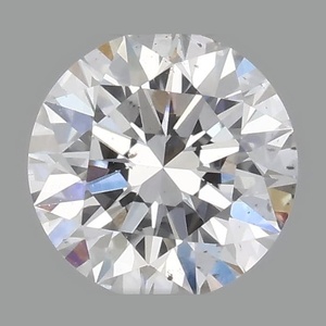 Round diamond — real photo