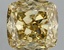 5.10 Ct. Fancy Intense Yellow Cushion Lab Grown Diamond