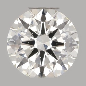 Round diamond — real photo