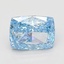 2.02 Ct. Fancy Vivid Blue Cushion Lab Grown Diamond