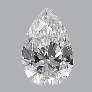 Pear diamond — real photo