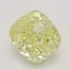 3.02 Ct. Fancy Yellow Cushion Diamond
