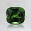 6.3x5.6mm Green Cushion Sapphire