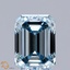 0.94 Ct. Fancy Blue Emerald Lab Grown Diamond