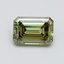 2.08 Ct. Fancy Vivid Green Emerald Lab Grown Diamond