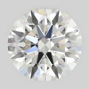 Round diamond — real photo