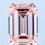3.15 Ct. Fancy Pink Emerald Lab Grown Diamond