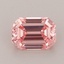 0.99 Ct. Fancy Vivid Pink Emerald Lab Grown Diamond