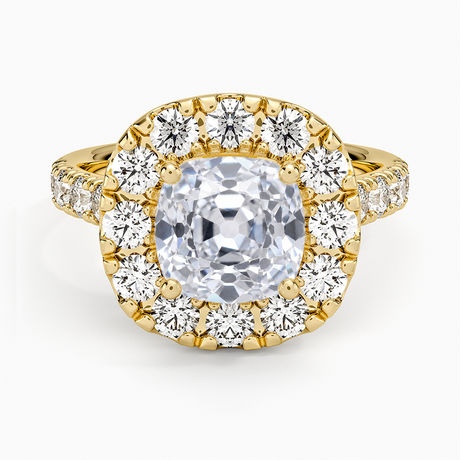 Adele Halo Diamond Ring