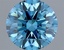 2.24 Ct. Fancy Vivid Blue Round Lab Grown Diamond