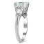 The Cherryhill Ring, smalltop view on a hand