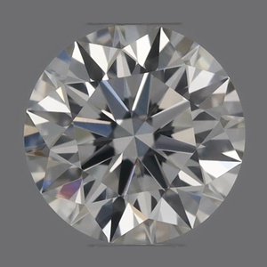 Round diamond — real photo