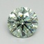 1.91 Ct. Fancy Vivid Pacific Green Round Lab Grown Diamond
