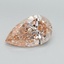 3.09 Ct. Fancy Intense Pink Pear Lab Grown Diamond