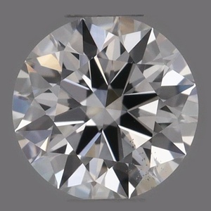 Round diamond — real photo