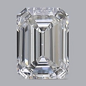 Emerald diamond — real photo