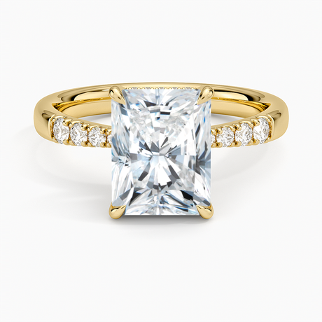 Bella Hidden Halo Diamond Ring