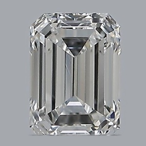 Emerald diamond — real photo