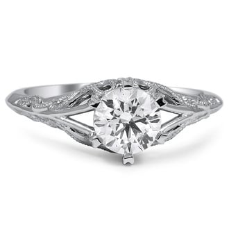 Custom Entwined Filigree Ring