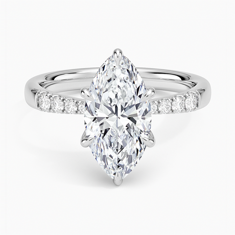 Bella Hidden Halo Diamond Ring