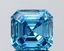 2.01 Ct. Fancy Vivid  Blue Asscher Lab Grown Diamond