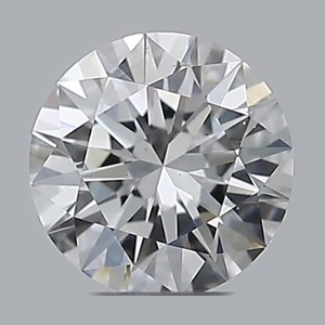 Round diamond — real photo