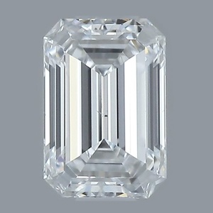 Emerald diamond — real photo