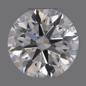 Round diamond — real photo