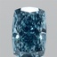 1.30 Ct. Fancy Vivid Blue Cushion Lab Grown Diamond