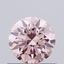 0.49 Ct. Fancy Vivid Pink Round Lab Grown Diamond