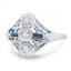 Art Nouveau Diamond Vintage Ring
