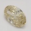 1.00 Ct. Fancy Yellow-Brown Oval Diamond