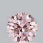 1.50 Ct. Fancy Vivid Pink Round Lab Grown Diamond