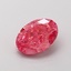 1.03 Ct. Fancy Vivid  Pink Oval Lab Grown Diamond