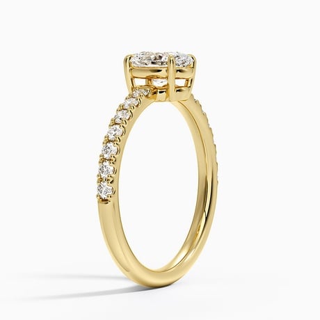 Dara Low-Profile Diamond Ring