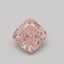 0.52 Ct. Fancy Intense Pink Cushion Lab Grown Diamond