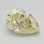 1.40 Ct. Fancy Light Yellow Pear Lab Grown Diamond