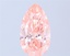 5.78 Ct. Fancy Vivid Pink Pear Lab Grown Diamond