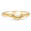 Hammered Matched Set with Horizontal Pear-Shaped Diamond, smallside view