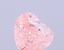 1.89 Ct. Fancy Intense  Pink Heart Lab Grown Diamond