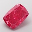 8.53 Ct. Fancy Vivid Pink Cushion Lab Grown Diamond