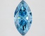 1.82 Ct. Fancy Vivid Blue Marquise Lab Grown Diamond
